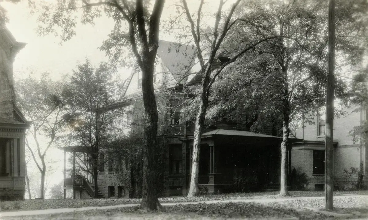 Alpha Epsilon Pi chapter house on Langdon Street
